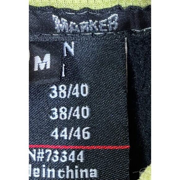 Marker Women Medium Green Black Zip Front Long Sleeve Lightweight Cycling Jacket - Picture 4 of 11